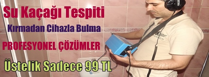 Fatih Su Kaçağı Tespiti Fiyatı